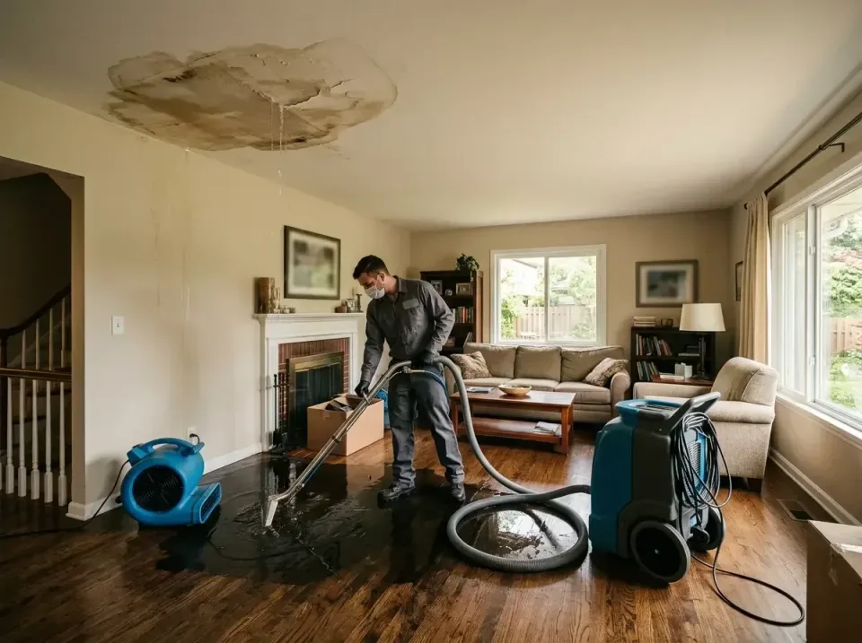 attic-pipe-burst-ceiling-drip-008 — frequently asked questions, Water Damage Restoration & Carpet Care in Nocatee, FL